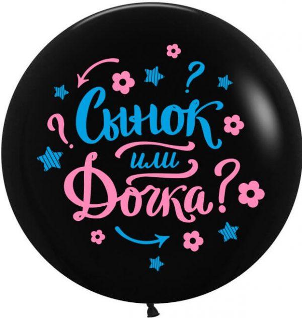 Гендерный шар Сынок или Дочка